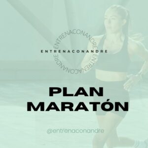 Plan de carrera Maratón (4 meses)